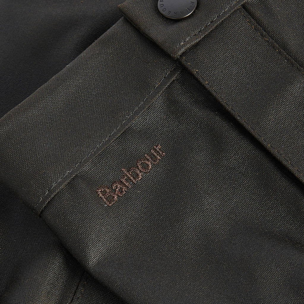 Barbour Waxed Cotton Gaiter - Olive
