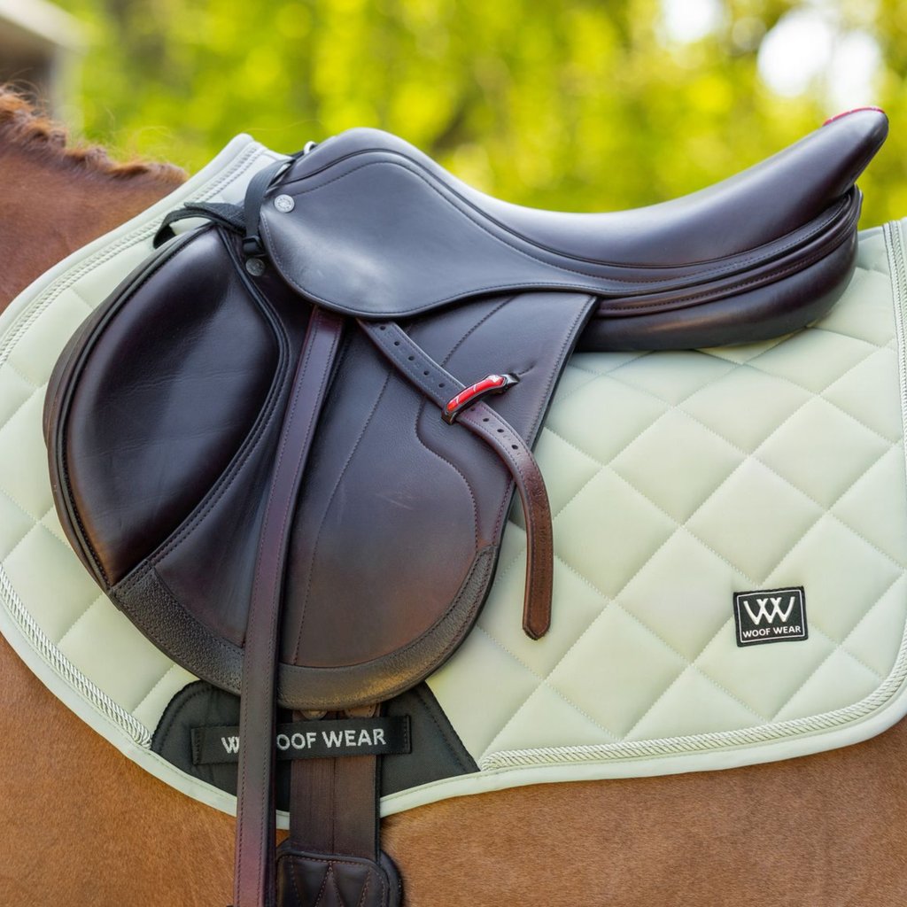 Woof Wear Vision Aura Close Contact Saddle Pad - Sage Green