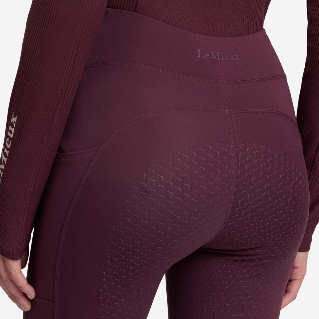 LeMieux Ladies Natalie Brushed Pull On - Bramble