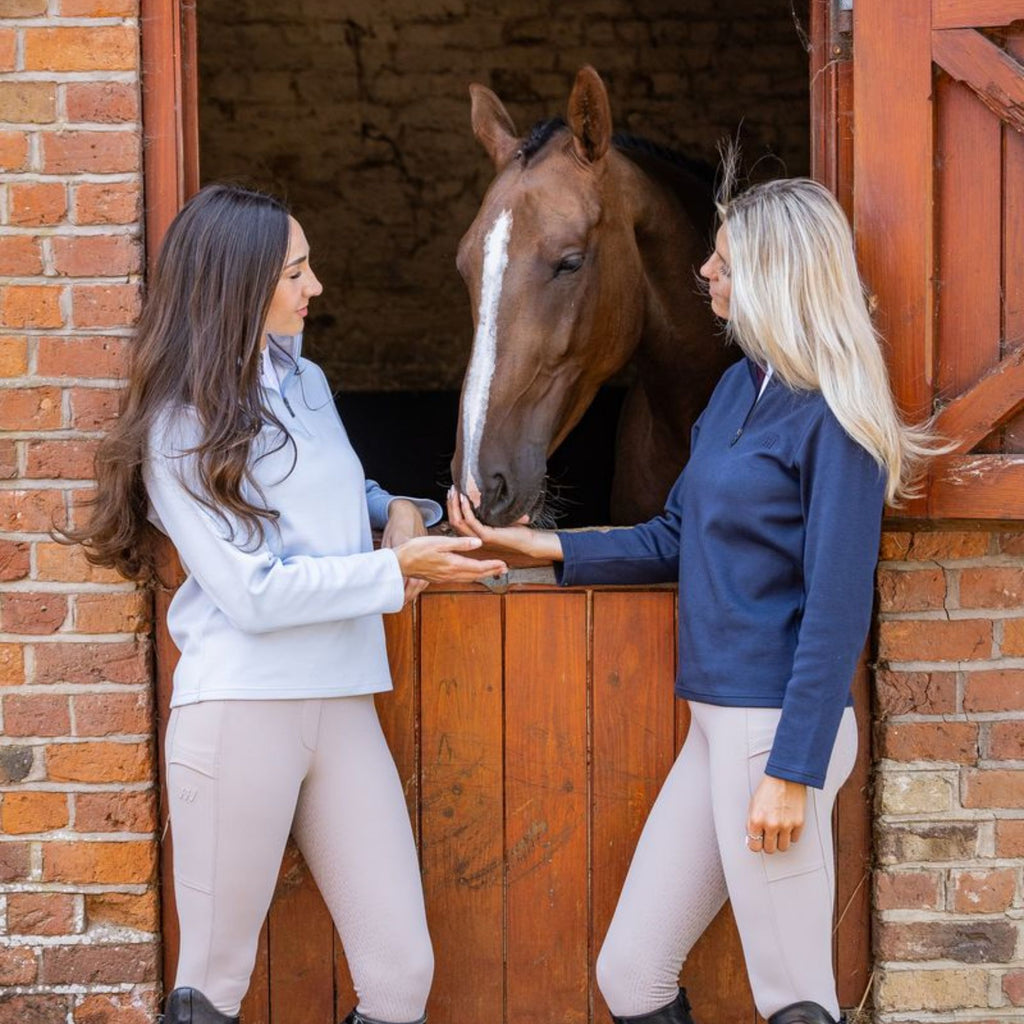 Woof Wear Ladies 1/4 Zip Fleece - Navy