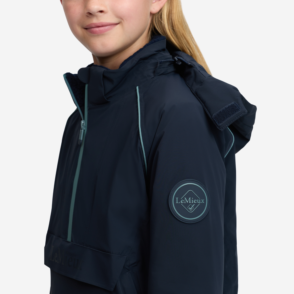LeMieux Young Rider Bailey Waterproof Anorak - Navy