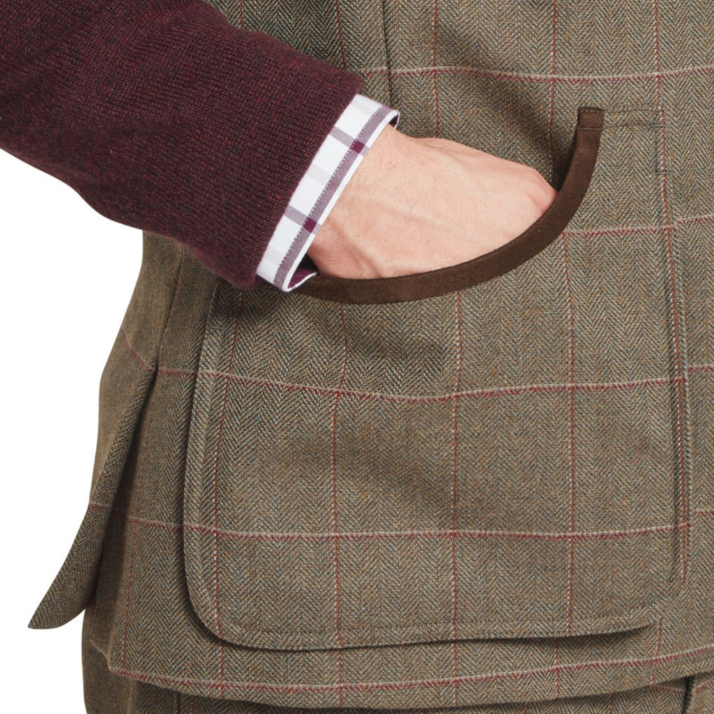 Schoffel Mens Holcot Tweed Waistcoat - Lochlane Tweed