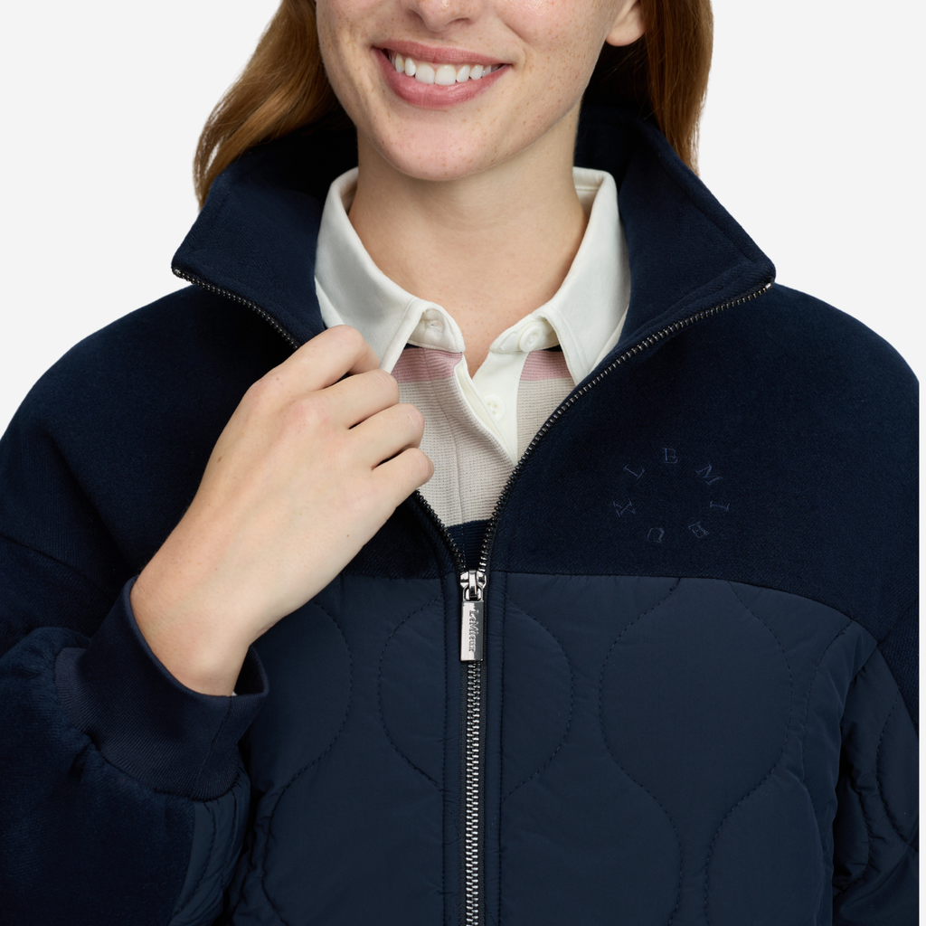 LeMieux Ladies Chloe Bomber Jacket - Navy