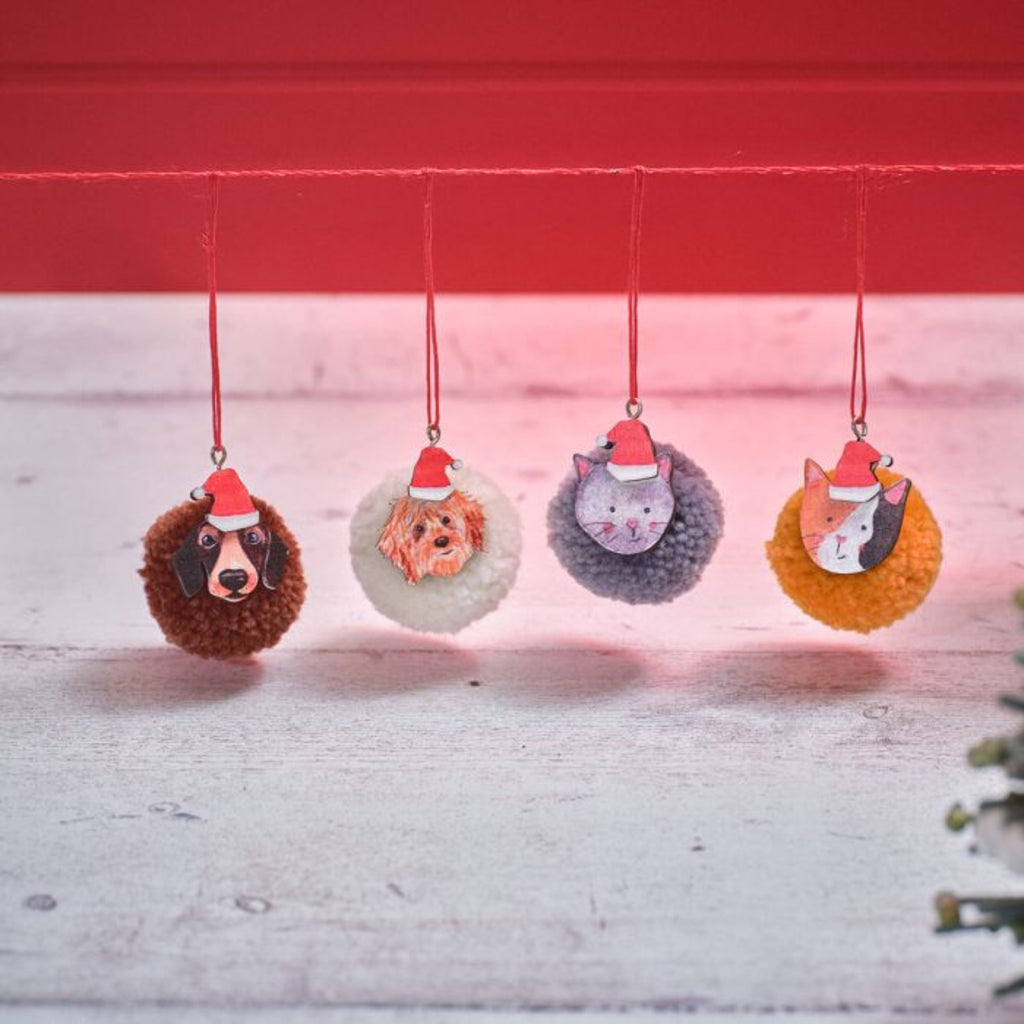 Langs Christmas Pets Pom Pom Hanger