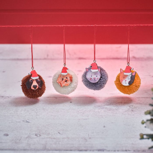 Langs Christmas Pets Pom Pom Hanger