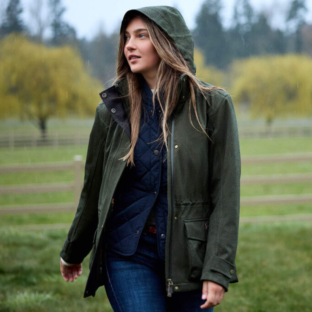 Ariat Ladies Rhodium H20 Insulated Parka - Rosin