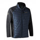 Deerhunter Mens Moor Padded Jacket With Knit - Dark Blue