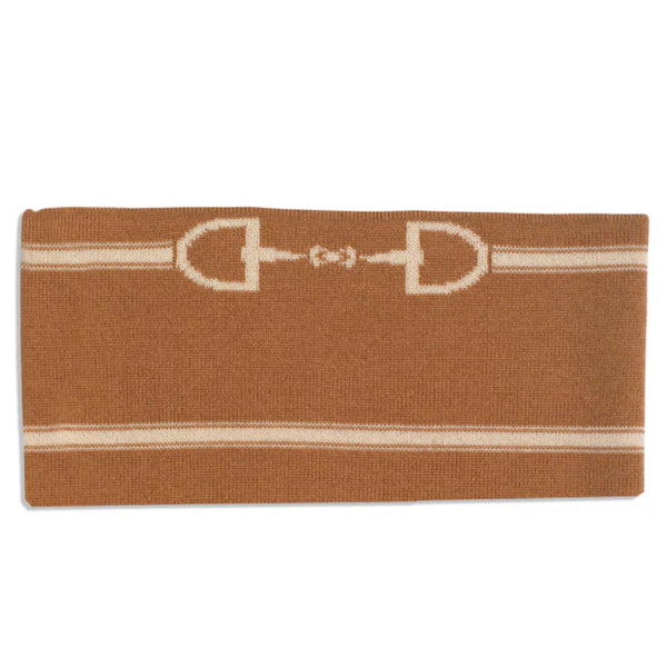 Waring Brooke Snaffle Headband/Snood - Tan