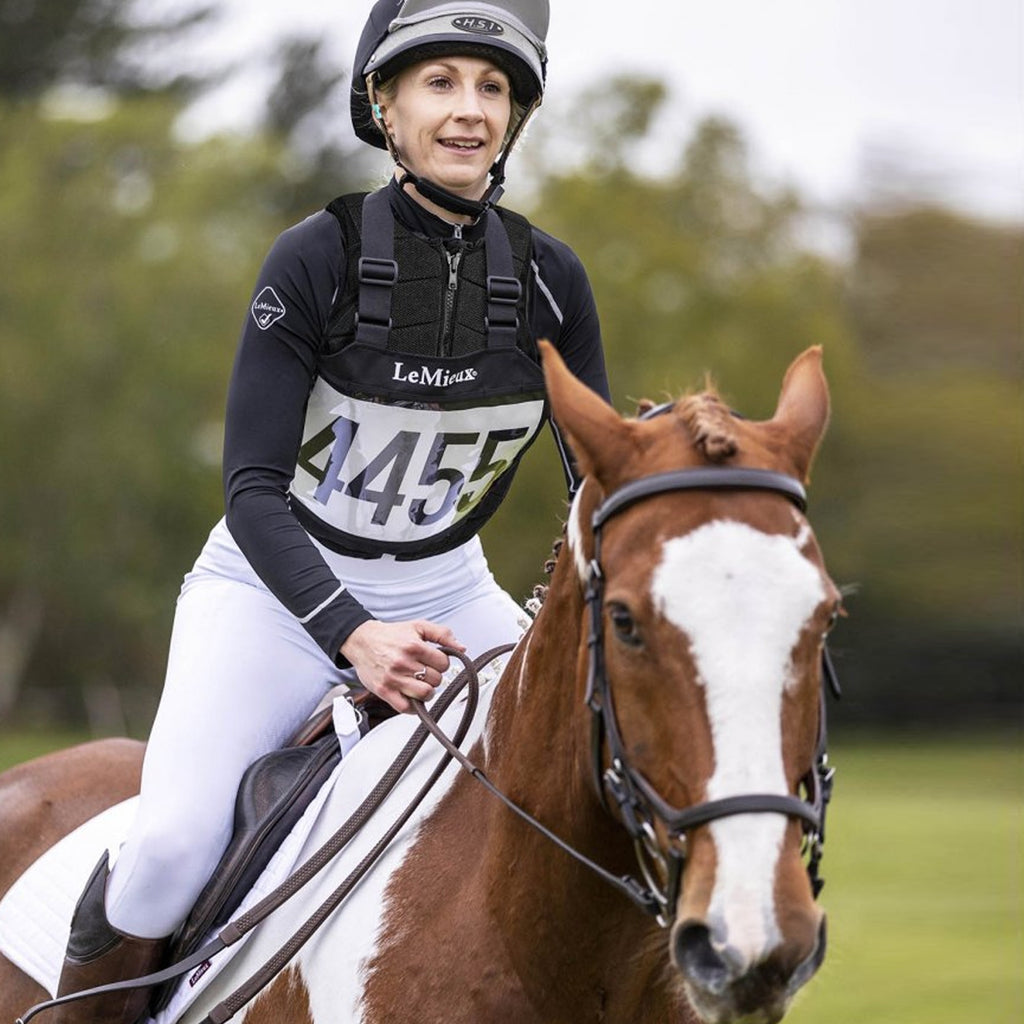 LeMieux Eventing Bib - Black