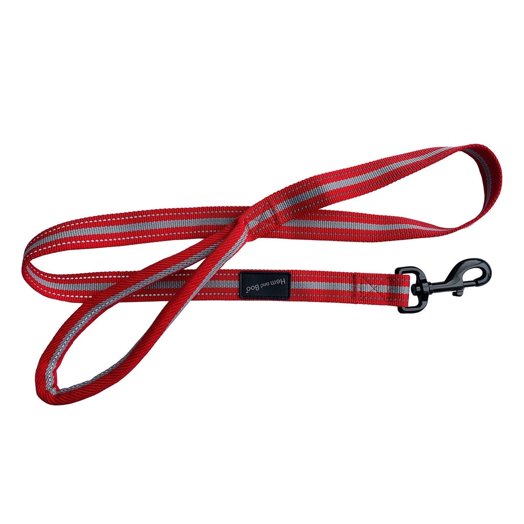 Hemmo and Co Sports Padded Lead - Red