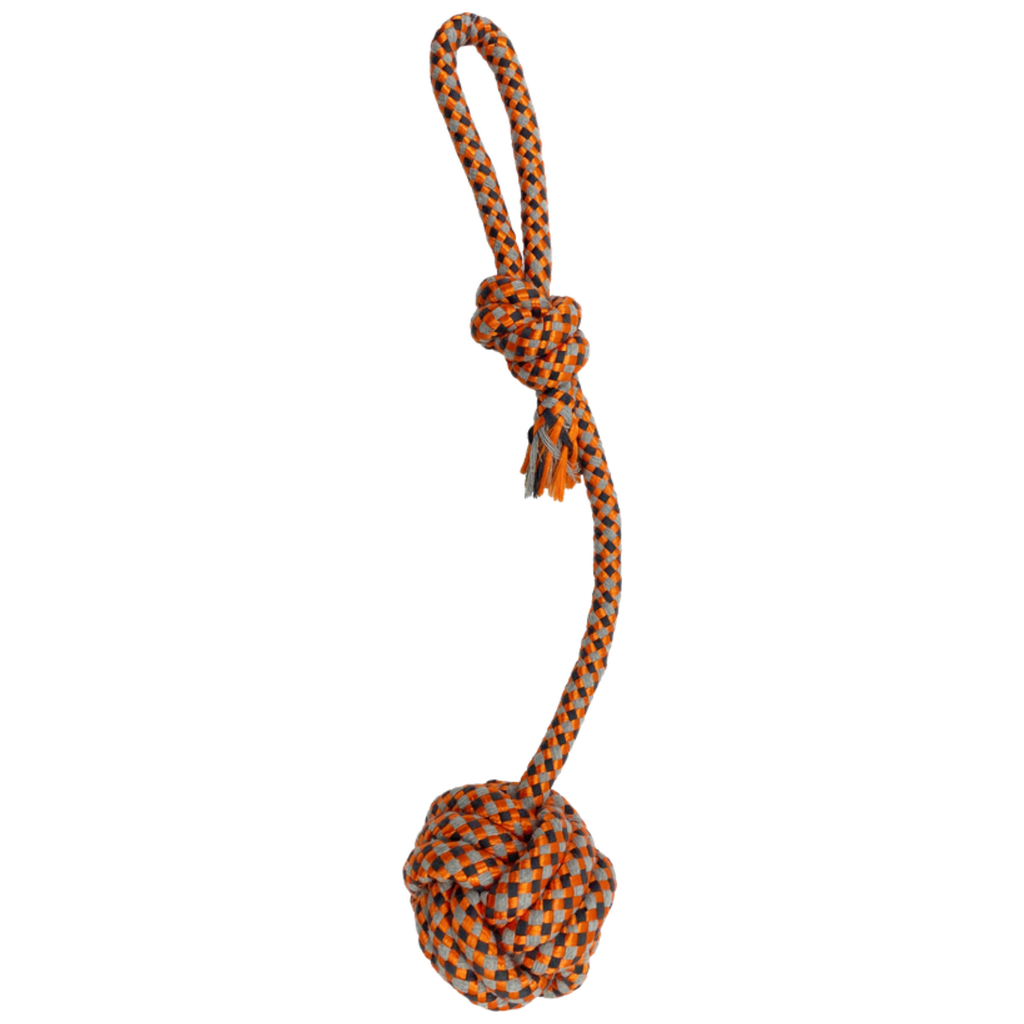 Hemmo and Co Fluro Rope Knot Toy Long Handle
