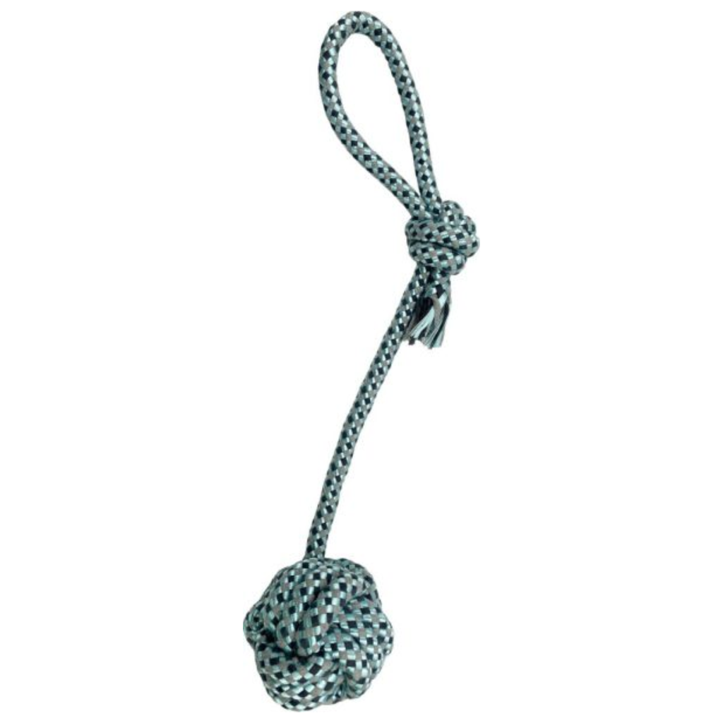 Hemmo and Co Fluro Rope Knot Toy Long Handle