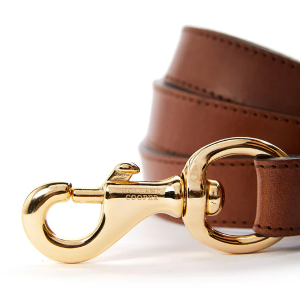 Holland Cooper Classic Dog Lead - Chestnut