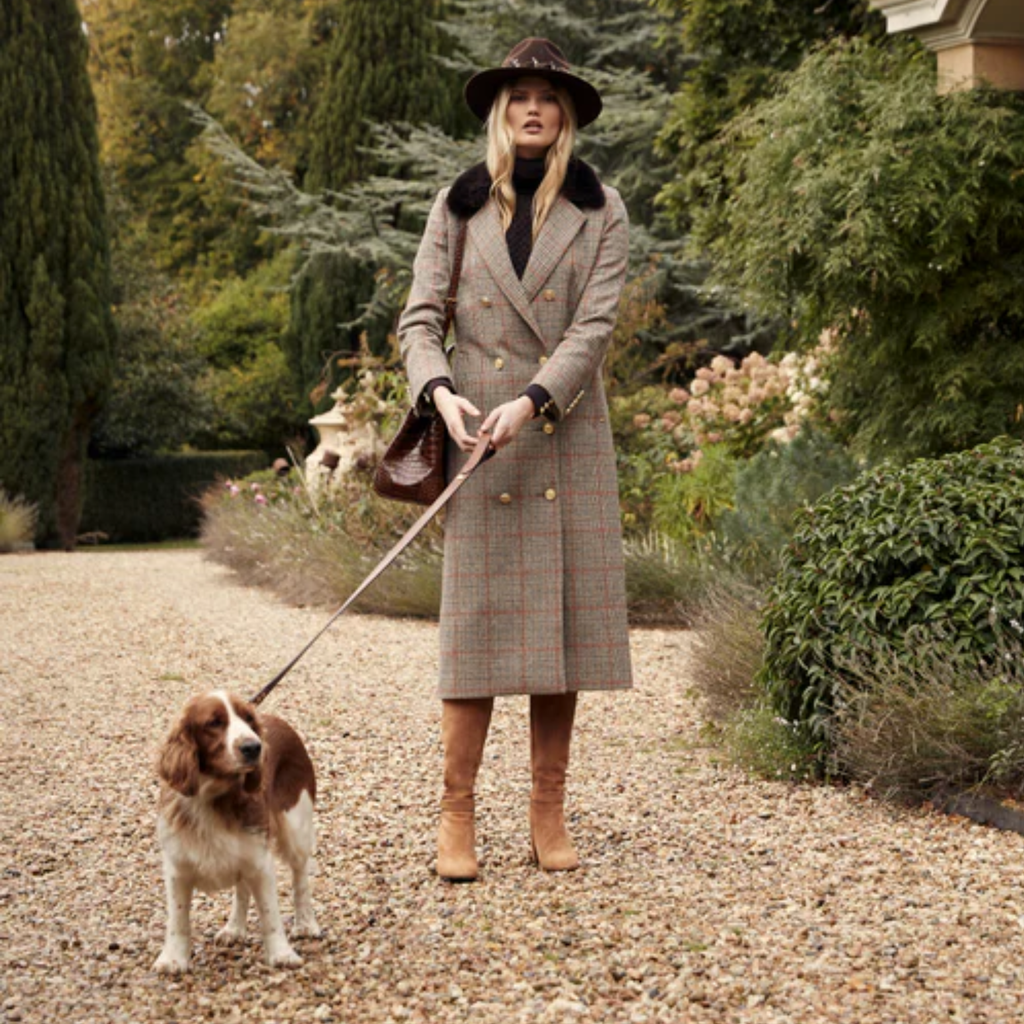 Holland Cooper Classic Dog Lead - Chestnut