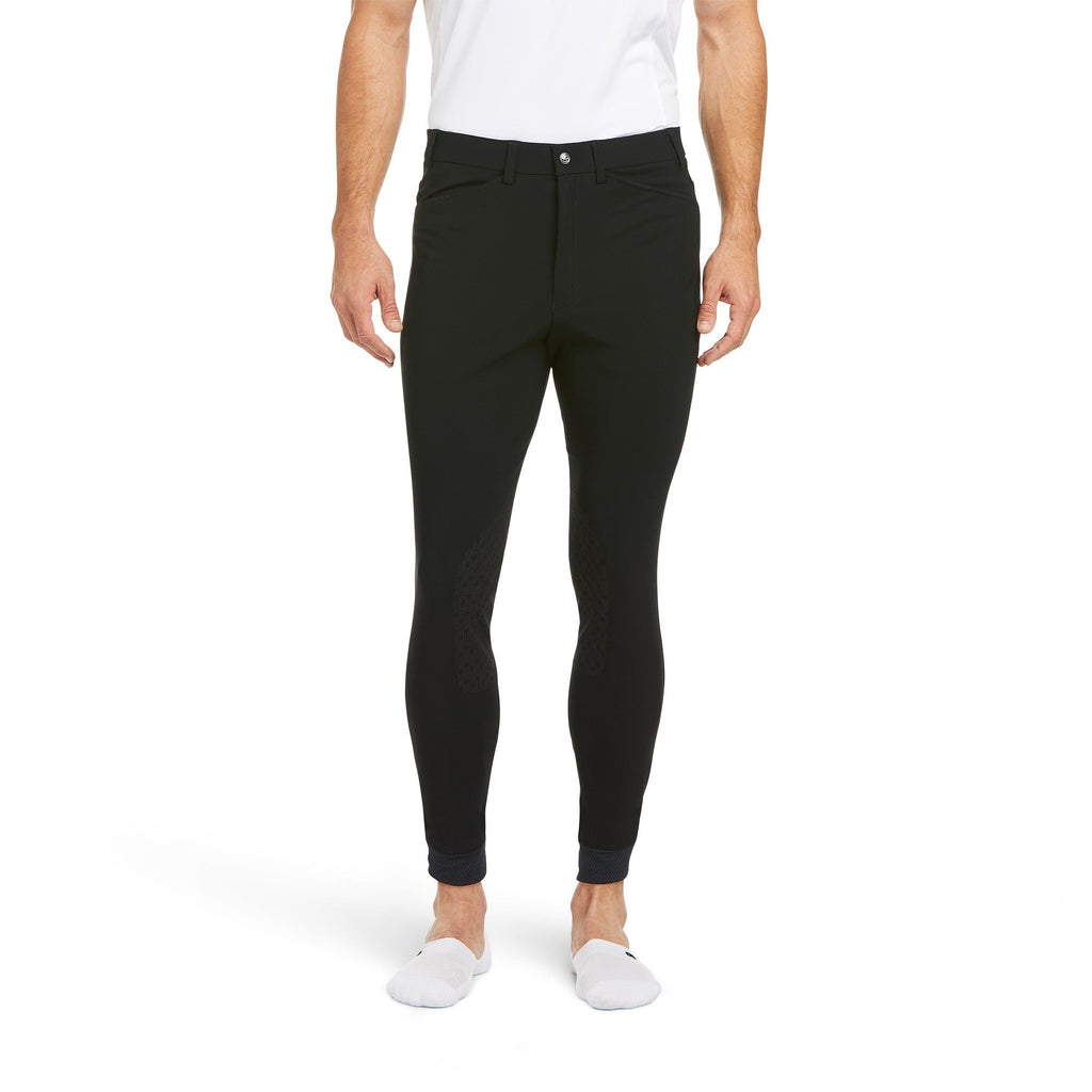 Ariat Mens Tri Factor Grip Knee Patch Breech - Black