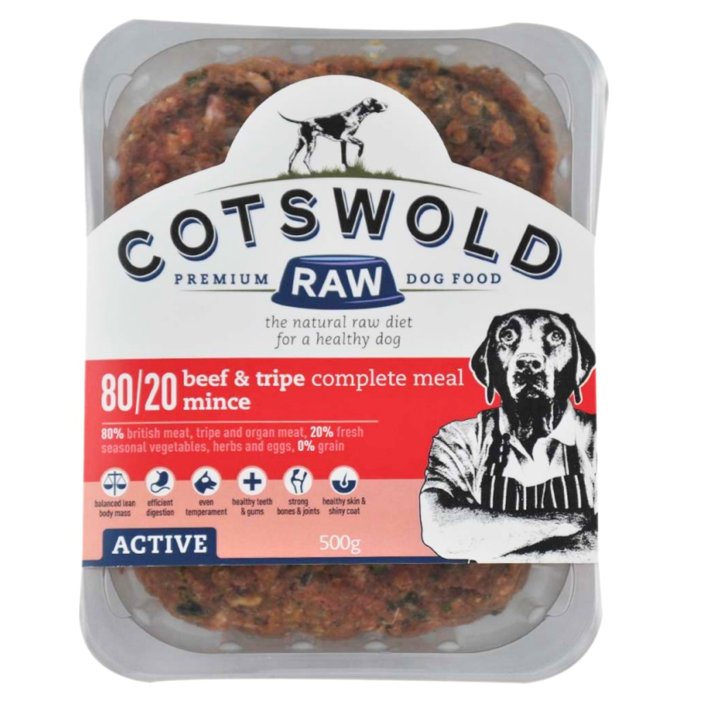 Cotswold Raw 80/20 Beef and Tripe Mince