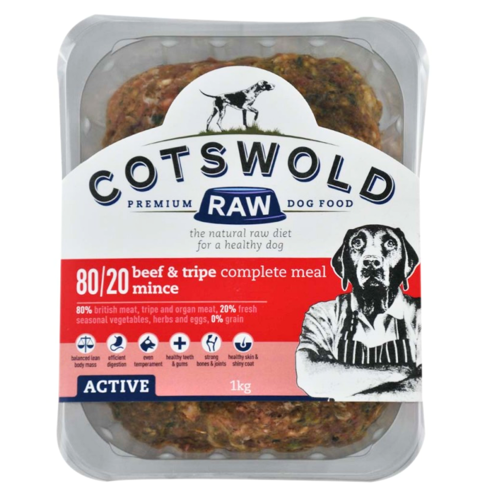Cotswold Raw 80/20 Beef and Tripe Mince