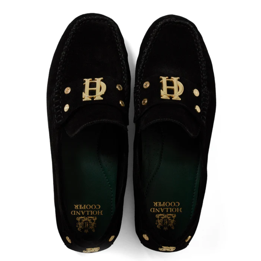 Holland Cooper The Driving Loafer - Black