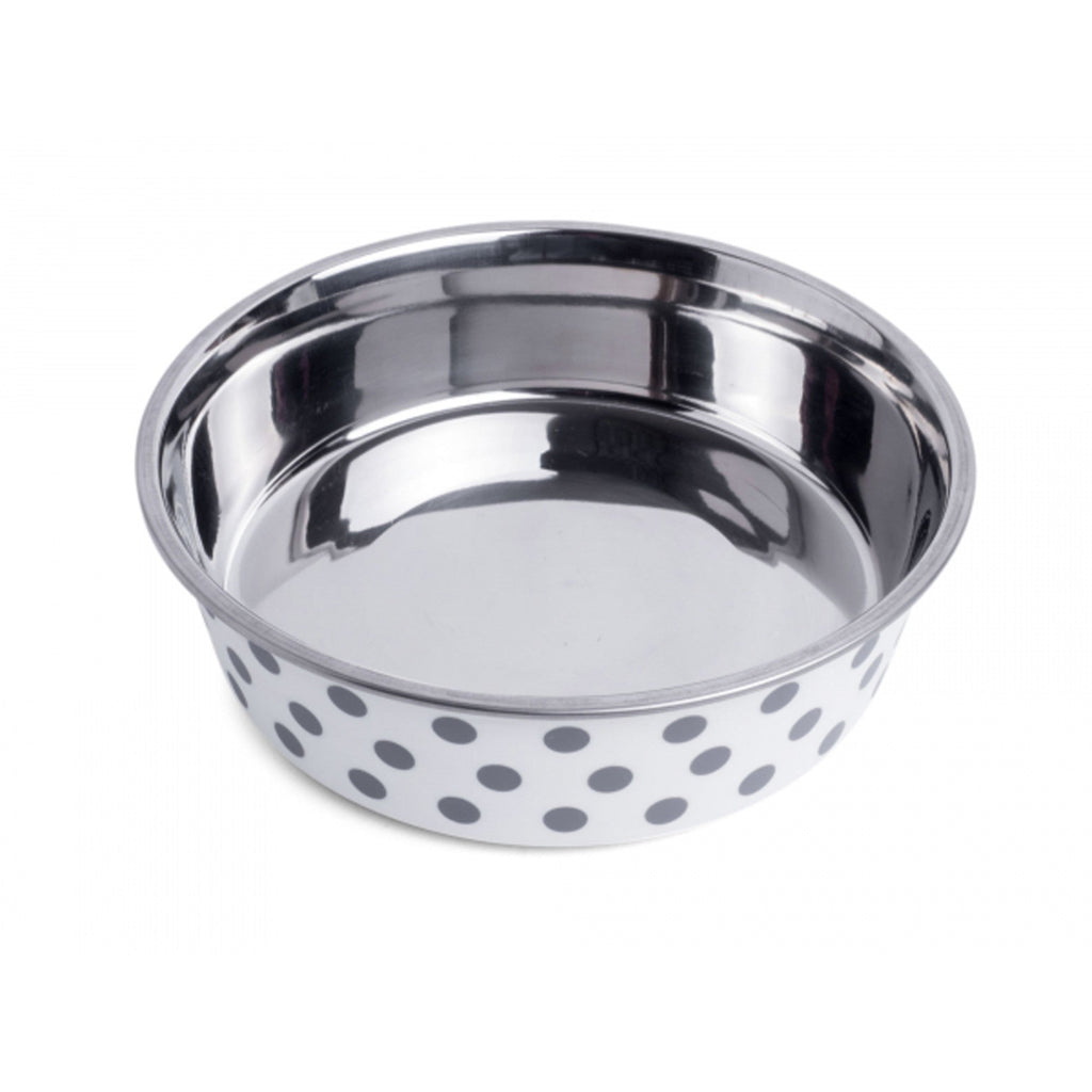 Petface Grey Spotted Deli Bowl