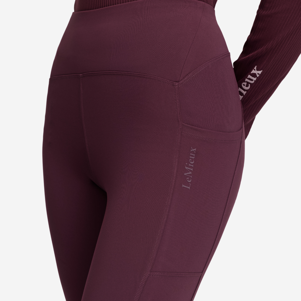 LeMieux Ladies Natalie Brushed Pull On - Bramble
