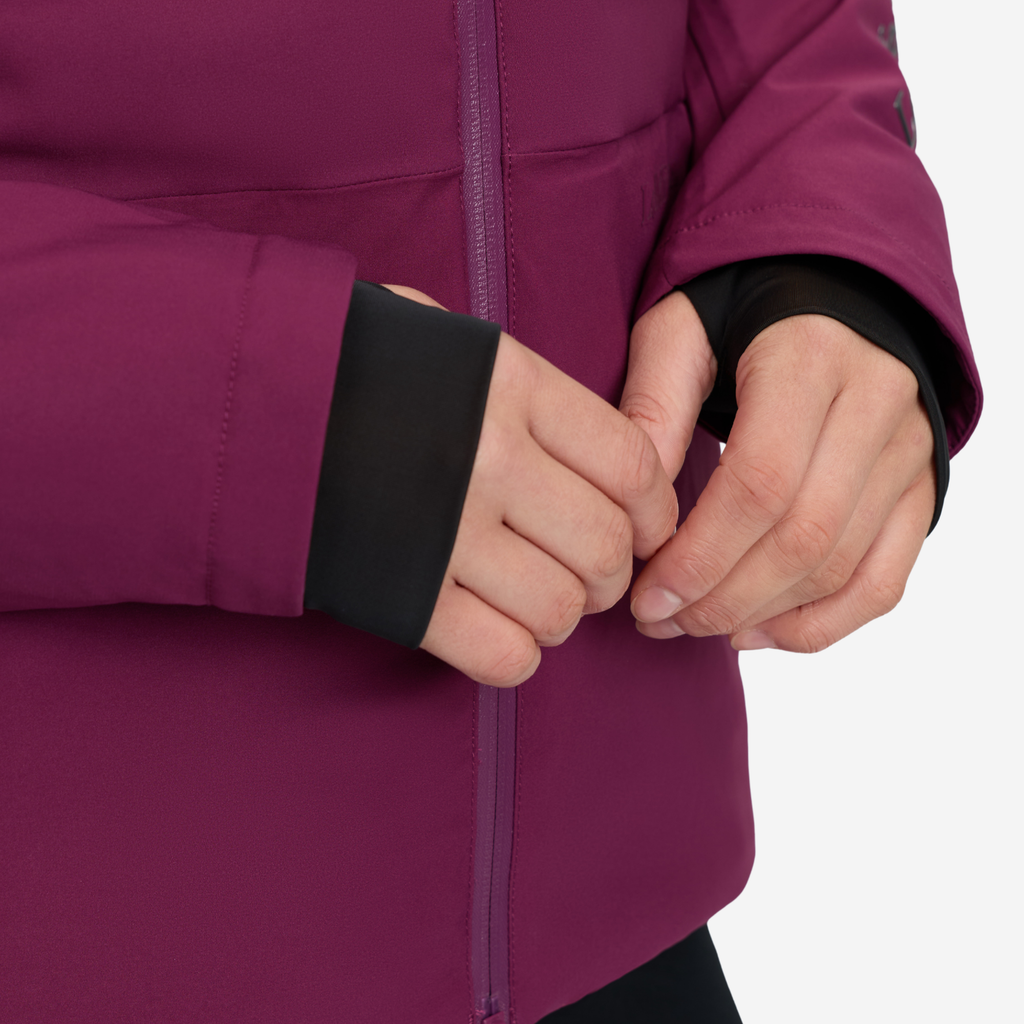 LeMIeux Ladies Brooke 3 in 1 Waterproof Hybrid Jacket - Blackberry