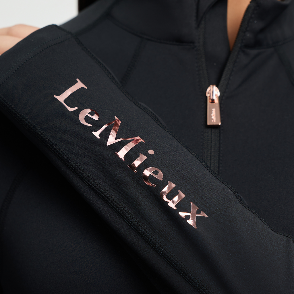 LeMieux Young Rider Sparkle Base Layer - Black