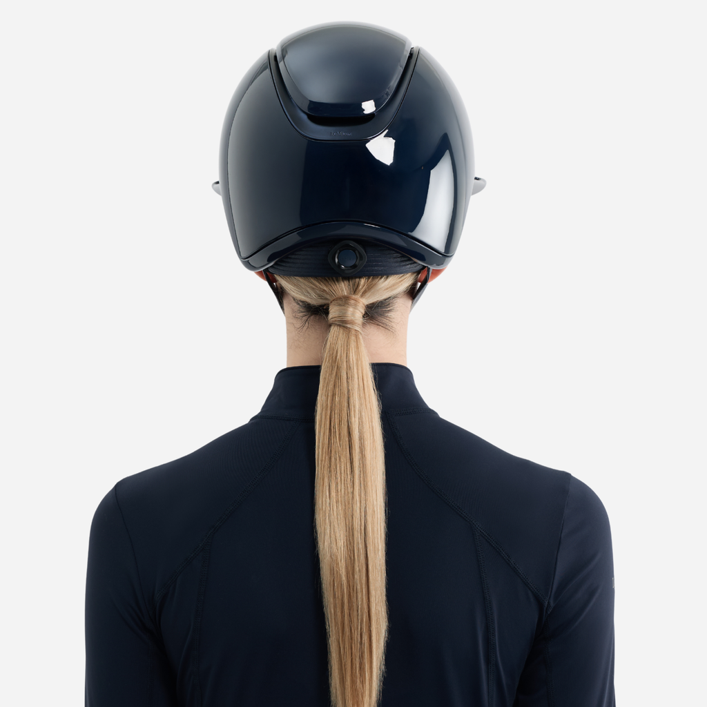 LeMieux Verv Competition Helmet Gloss - Navy