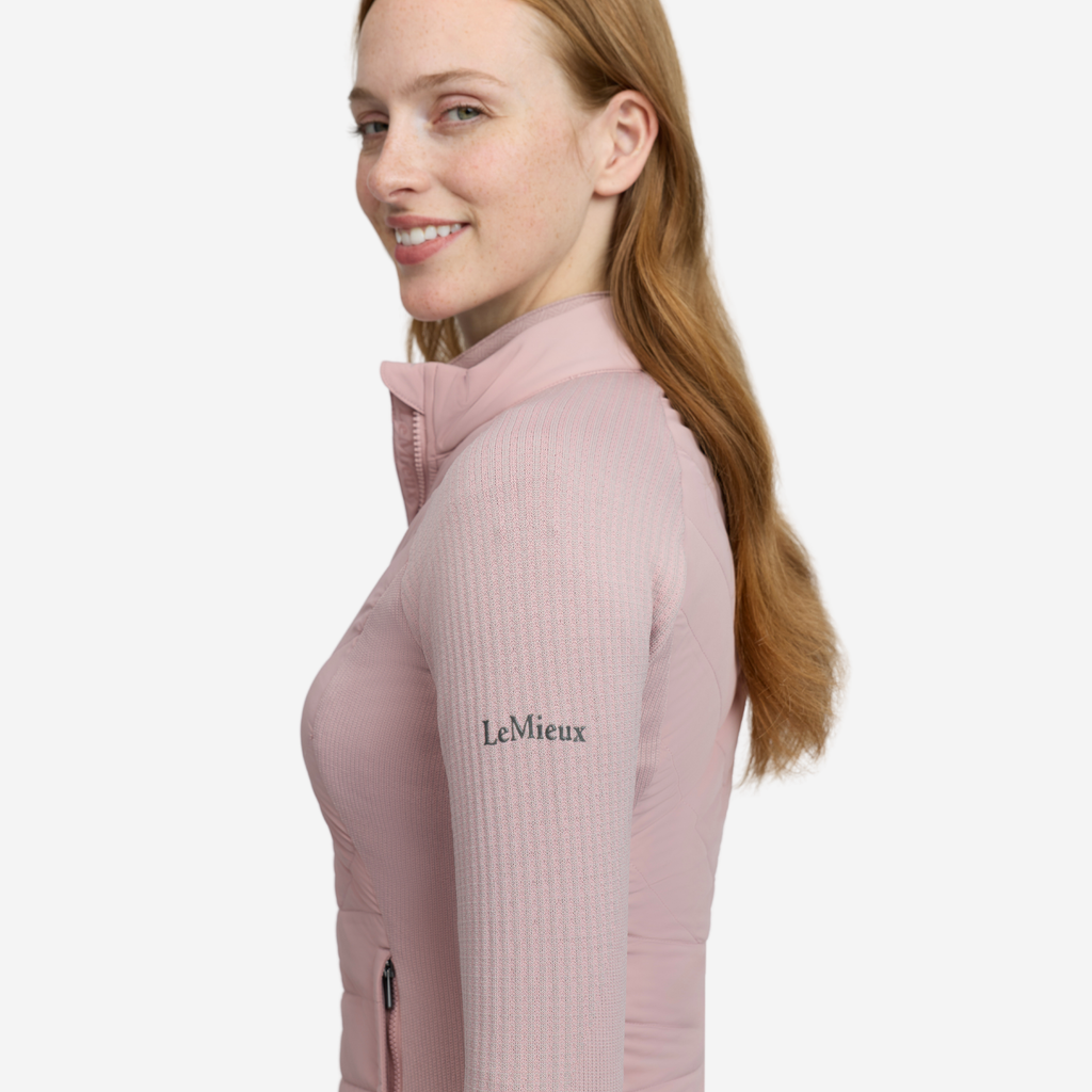 LeMieux Ladies Maddie Hybrid Jacket - Wild Rose