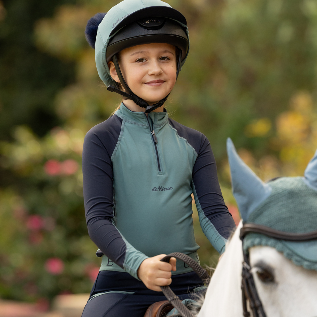 LeMieux Mini Base Layer - Navy/Aloe