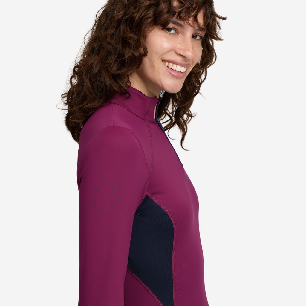 LeMieux Ladies Classique Base Layer - Blackberry