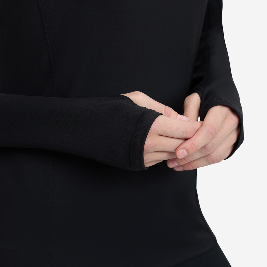 LeMieux Ladies Heidi Hooded Mid Layer - Black