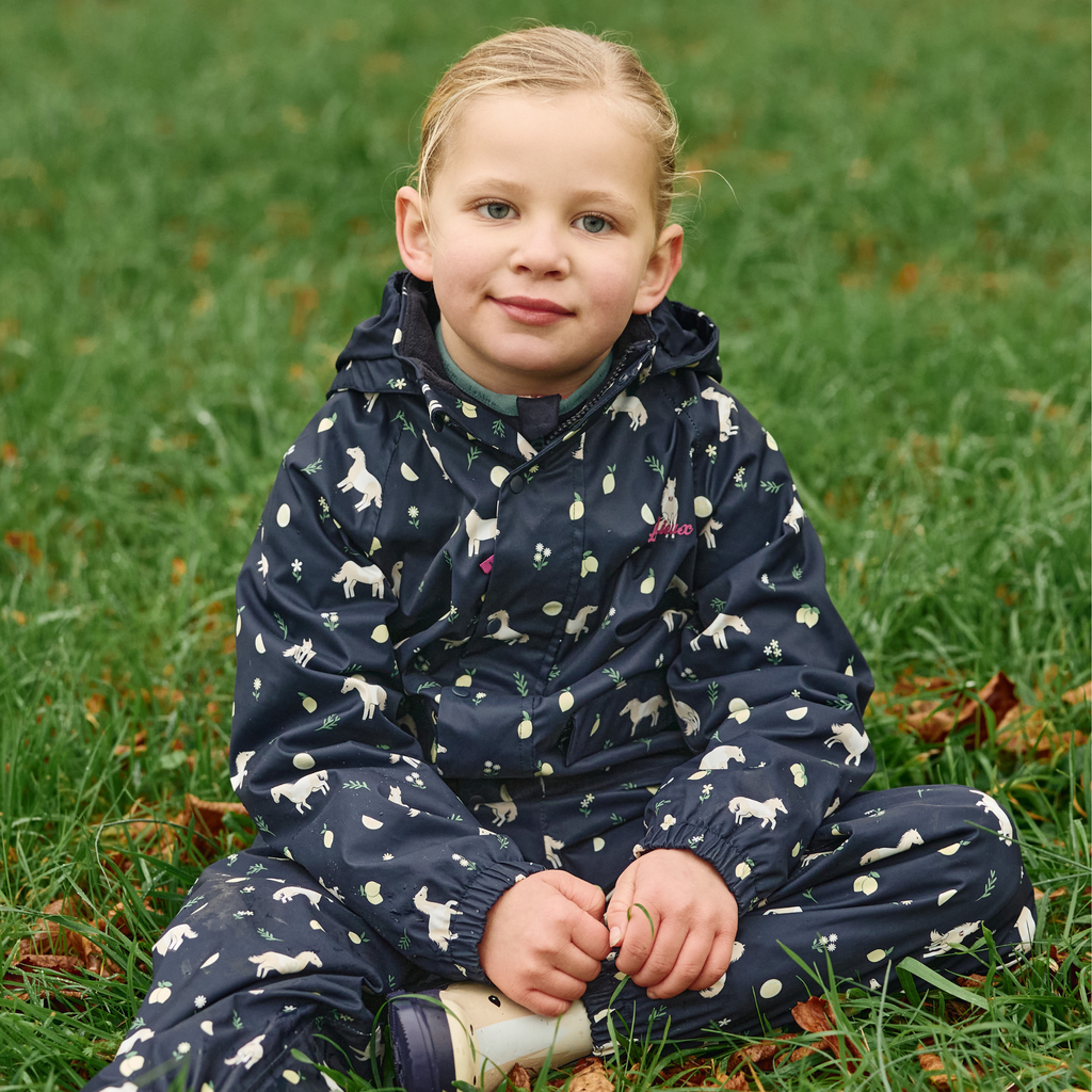 LeMieux Mini Pippin Splash Jacket - Navy