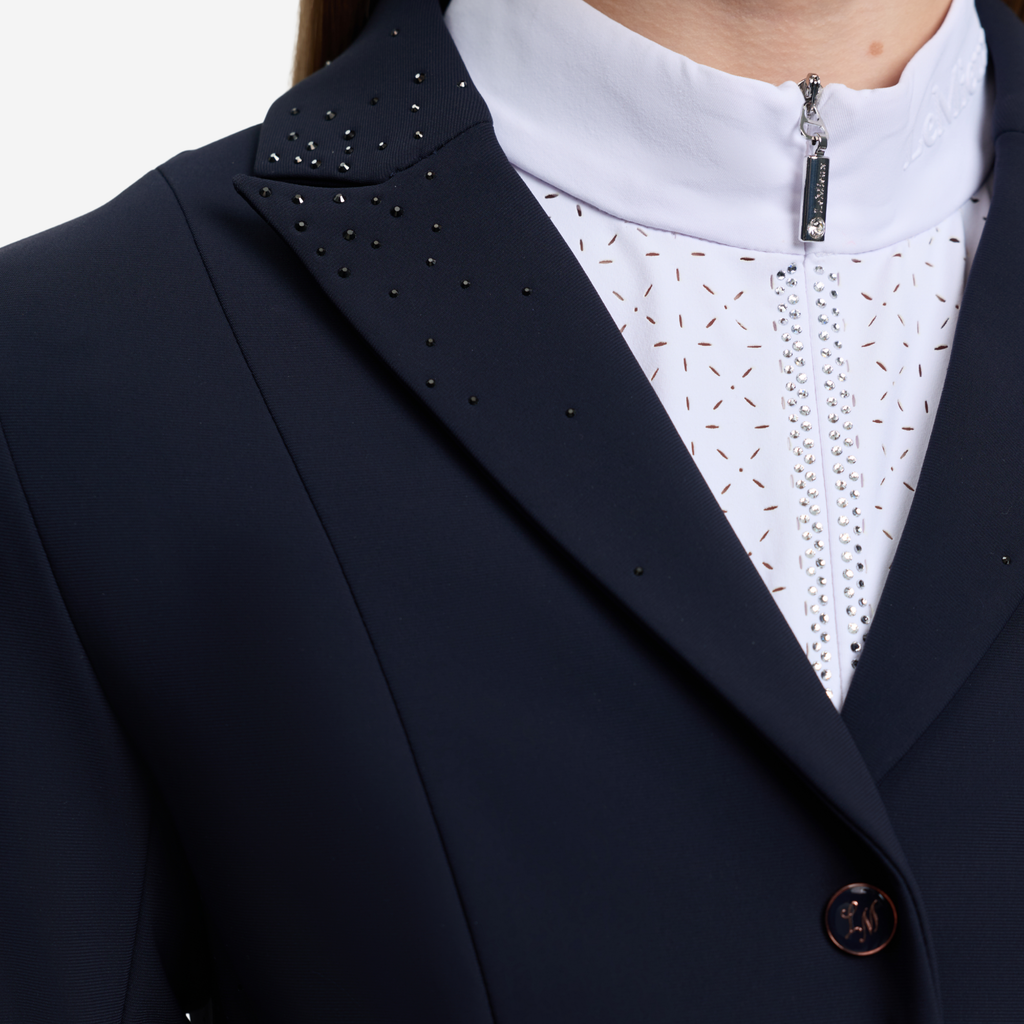 LeMieux Brilliance Junior Pro Show Jacket - Navy