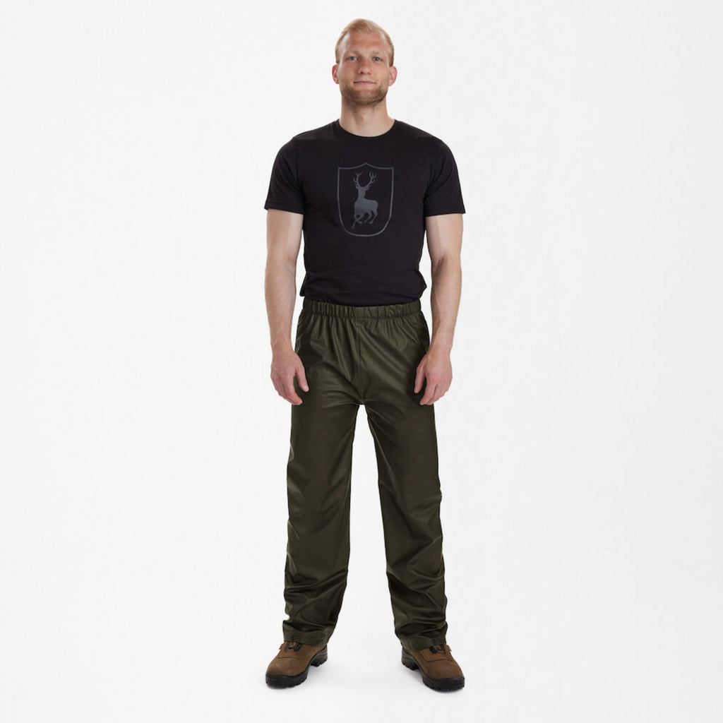 Deerhunter Hurricane Rain Trousers - Art Green