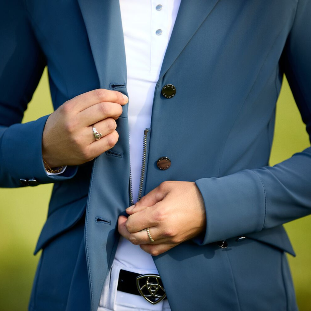 Ariat Ladies Meridian Show Jacket - Dark Denim