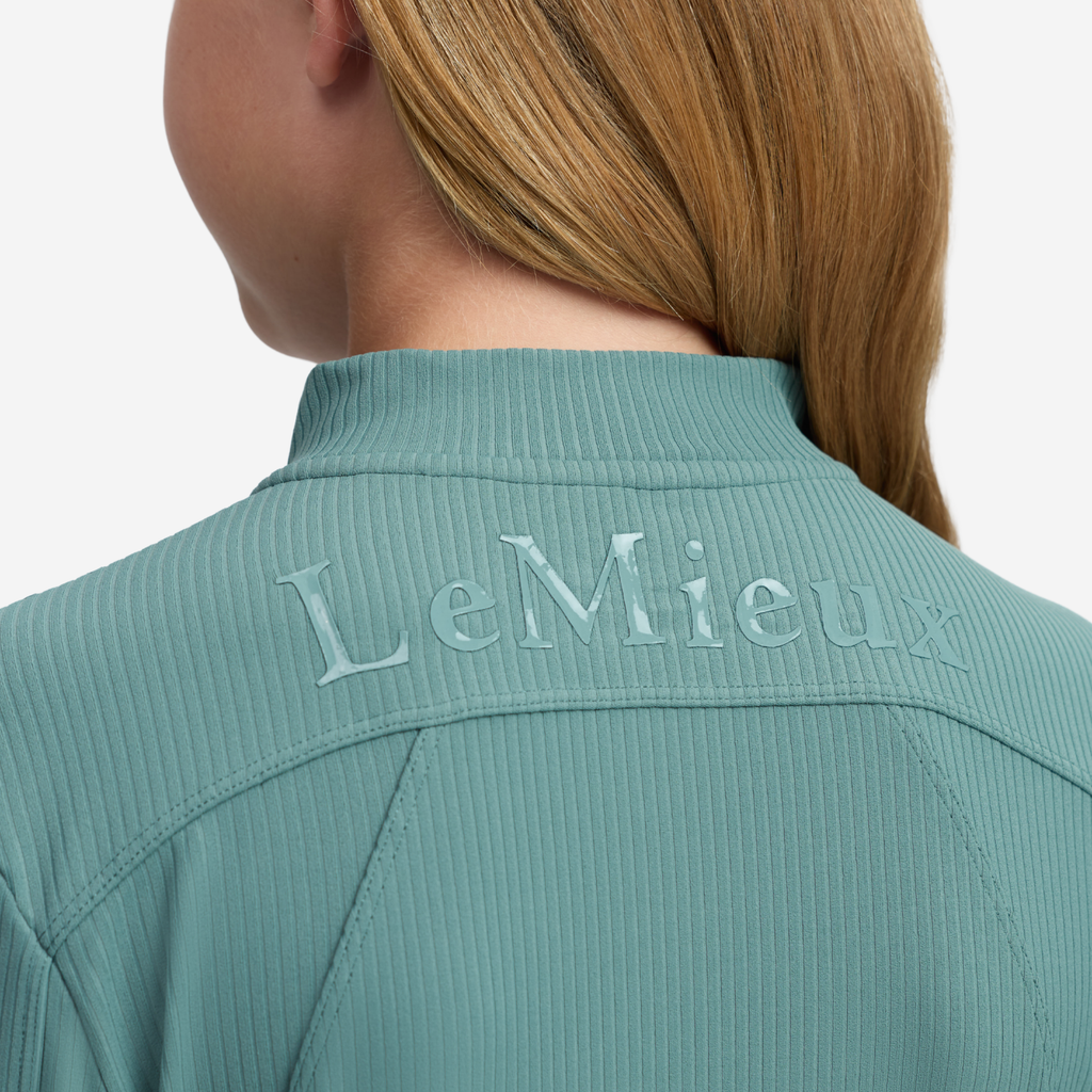 LeMieux Young Rider Raye Ribbed Base Layer - Aloe
