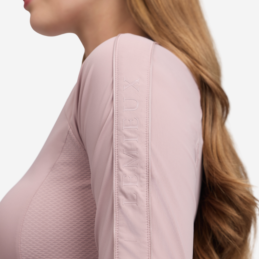 LeMieux Ladies Lisa Long Sleeve Base Layer - Wild Rose