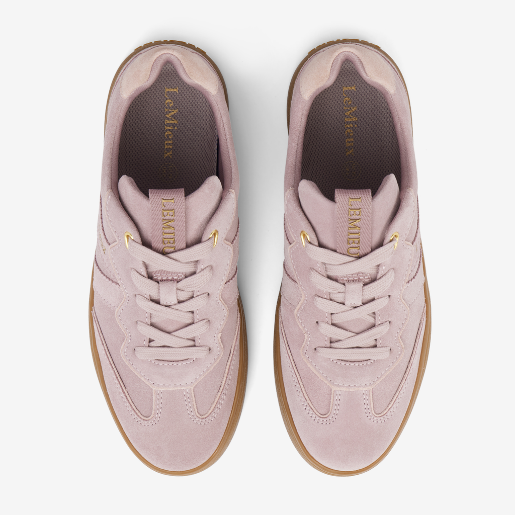 LeMieux Stockbridge Suede Trainer - Wild Rose