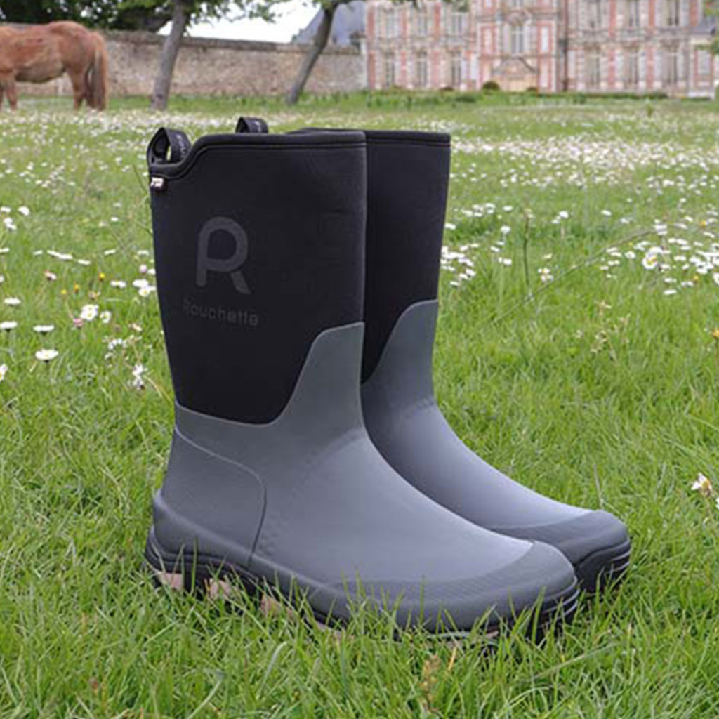 Rouchette Clean Garden Half Boot - Grey