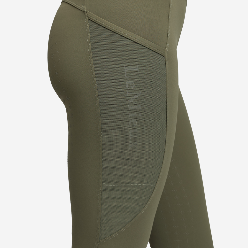 LeMieux Ladies Naomi Pull On Breeches - Willow Green