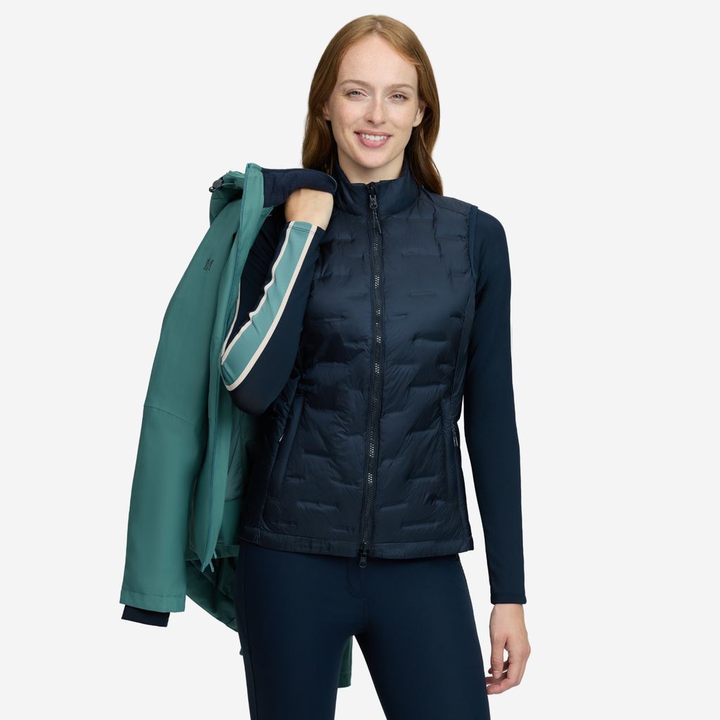 LeMieux Ladies Brooke 3 in 1 Waterproof Hybrid Jacket - Aloe