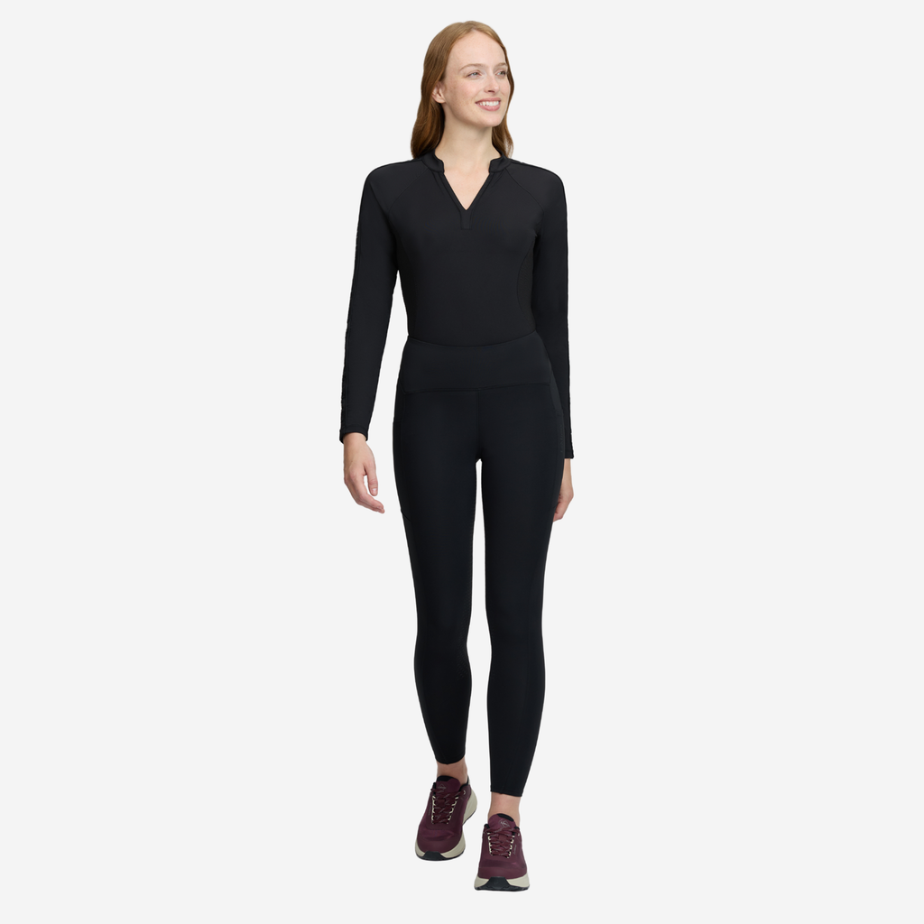LeMieux Ladies Natalie Brushed Pull On - Black