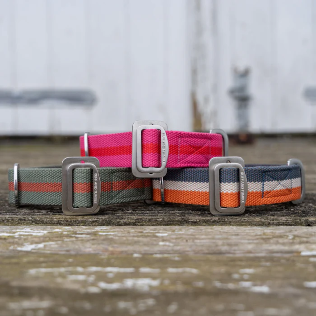 Ruff & Tumble All-Terrain Collar - Fuschia/Scarlett