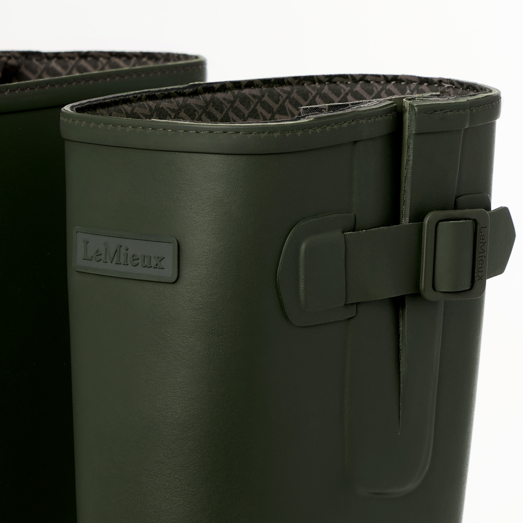 LeMieux Mens Bramshaw Welly - Olive
