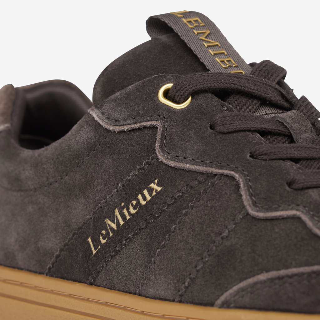 LeMieux Stockbridge Suede Trainer - Cocoa