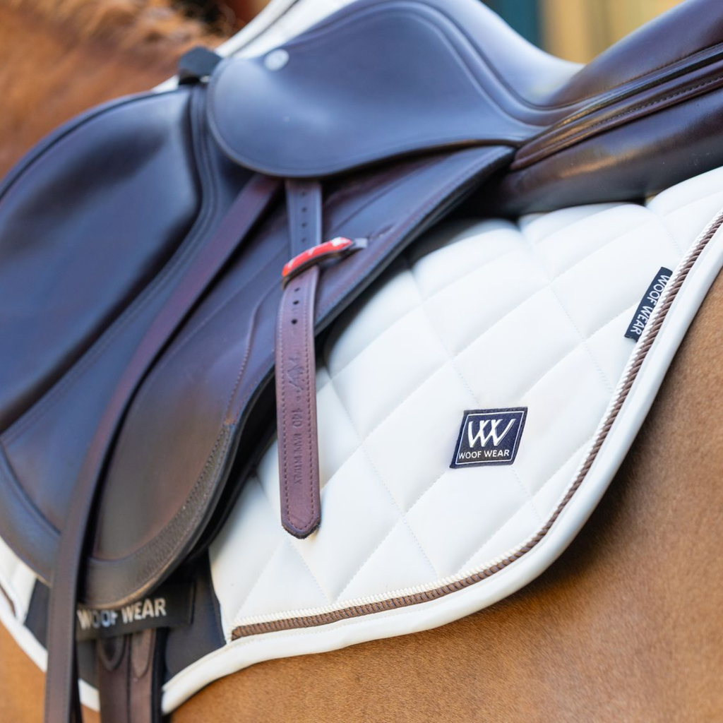 Woof Wear Vision Aura Close Contact Saddle Pad - Stone