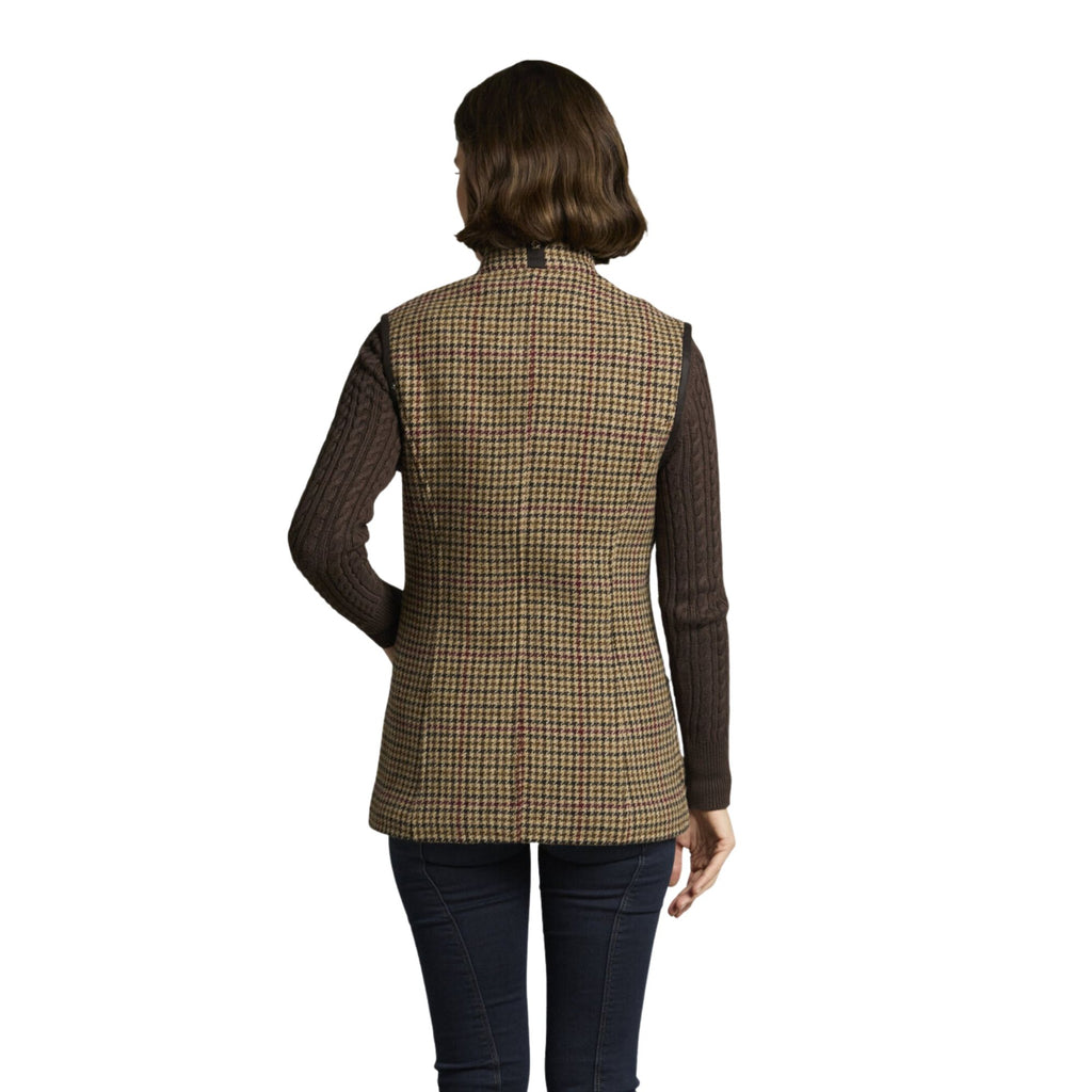 Holland Cooper Ladies Country Classic Tweed Gilet - Cotswold Tweed