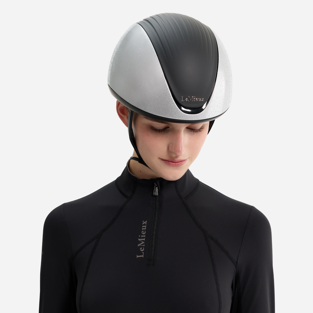 LeMieux Vexa Skull Helmet - Silver