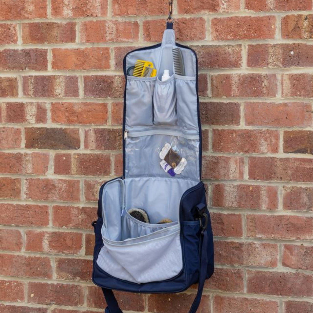 Woof Wear Fold-down Grooming bag - Navy