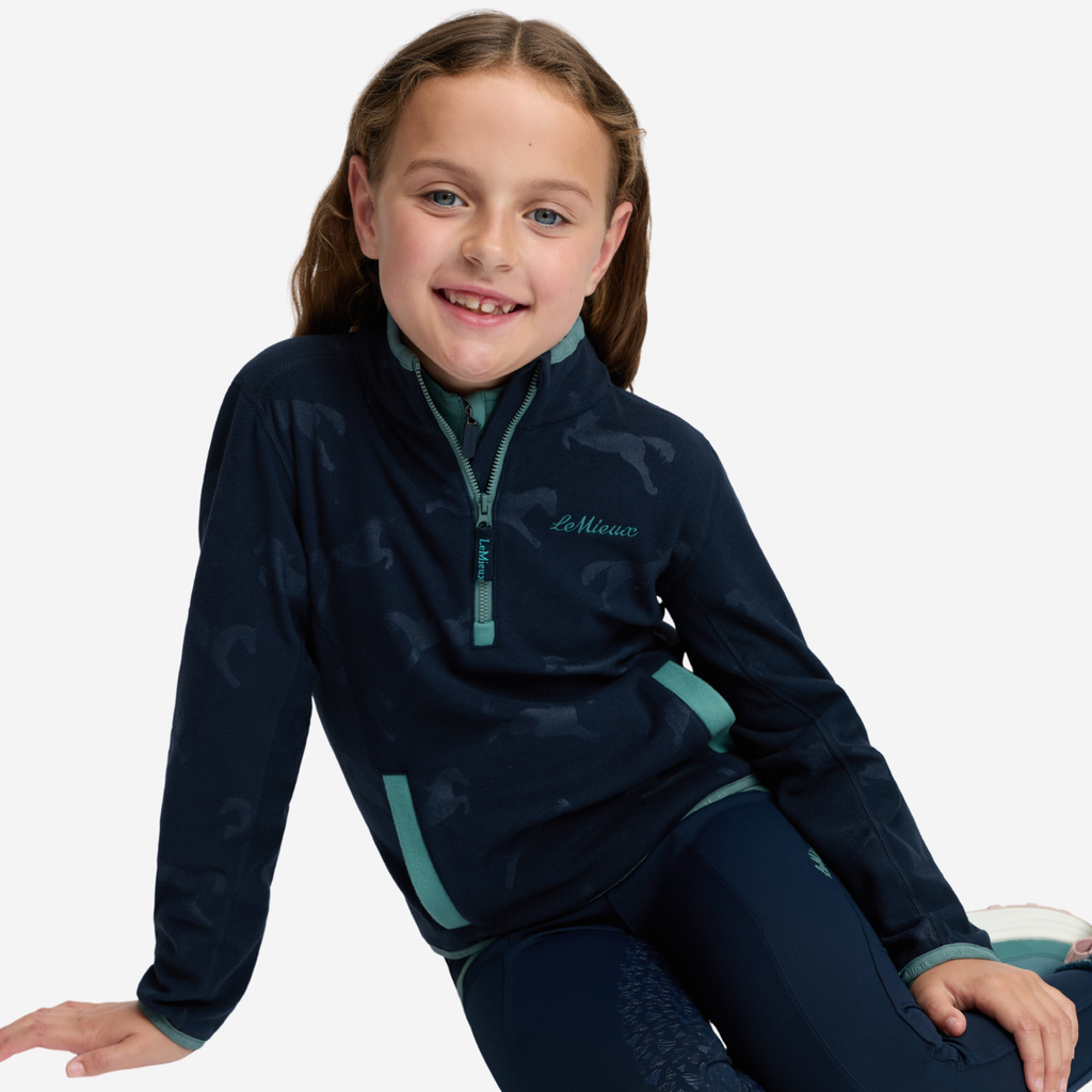 LeMieux Mini Maggie Horse Fleece - Navy